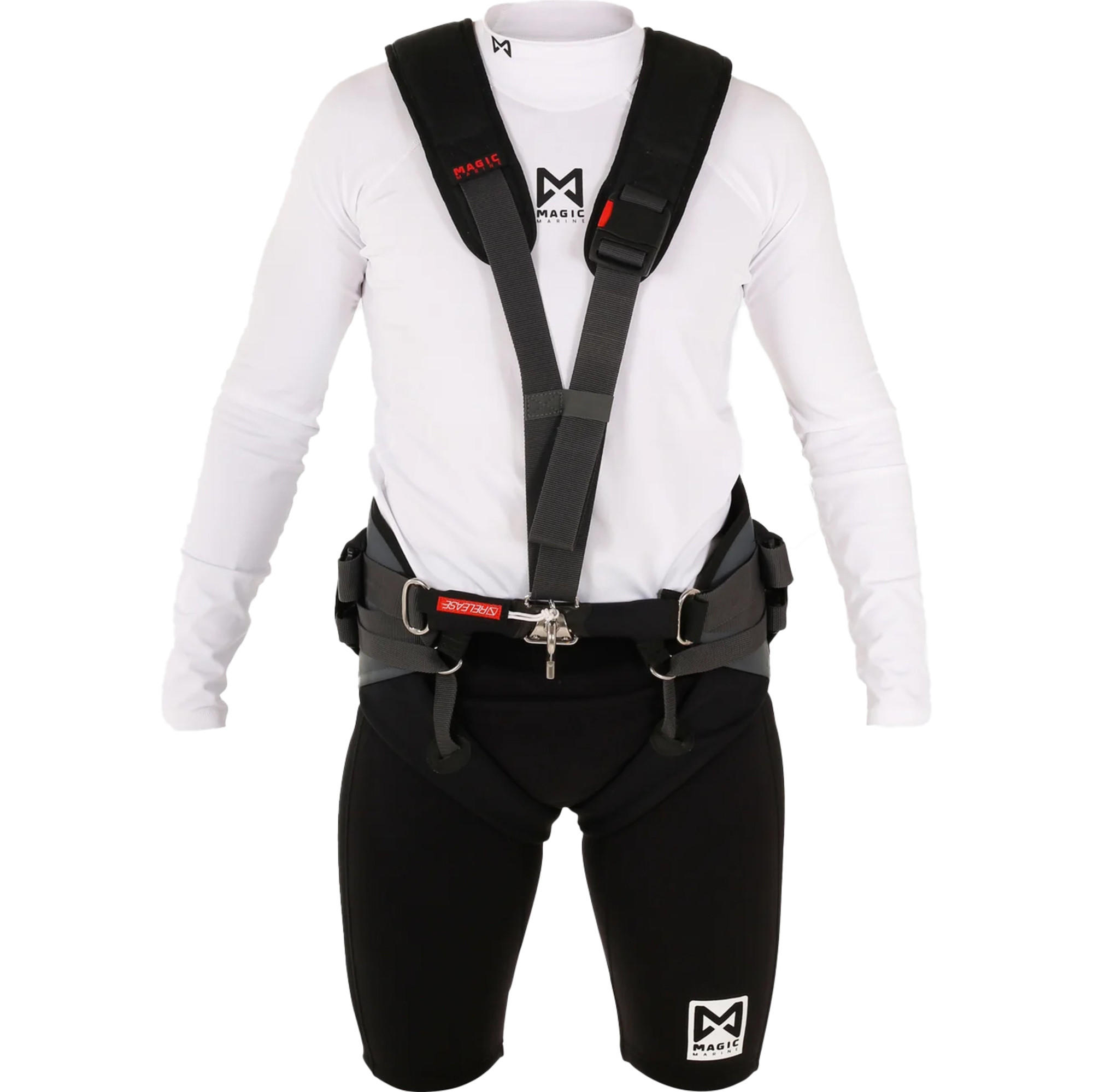 2023 Magic Marine Pro Racing Harness MM061003 Black Sailing